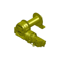 Series LS12K worm gear hydraulic winch