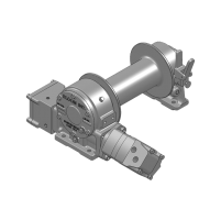 Series 1200C Galvanized hydraulic winch