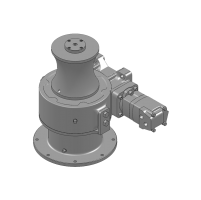 Series 1400V Galvanized Capstan Winch