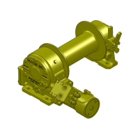 Series 1200HC worm gear winch