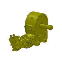 Series 1400K Worm Gear Speed Reducer