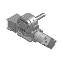 Series 1200 Galvanized Worm Gear Speed Reducer