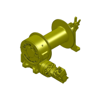 Series 1400KC worm gear winch with brake