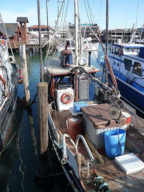 Bloom Winch on Fishing Boat Image